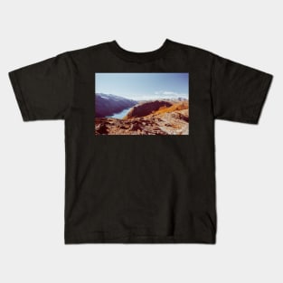 Pristine Norwegian National Park Shot on Film Kids T-Shirt